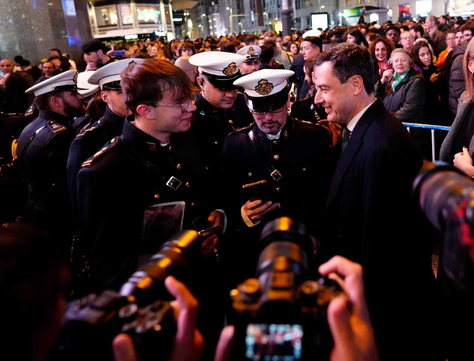 La Banda del Rosario actúa en el centro de Madrid