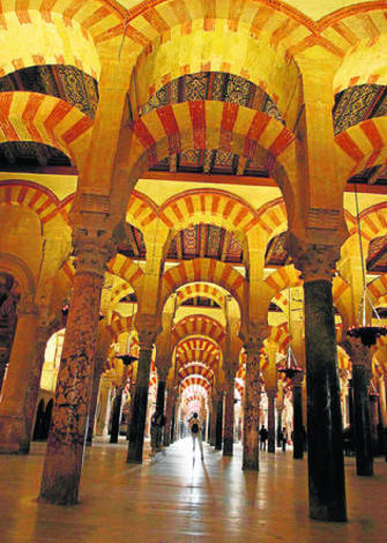 Vista del interior de la Mezquita-Catedral.