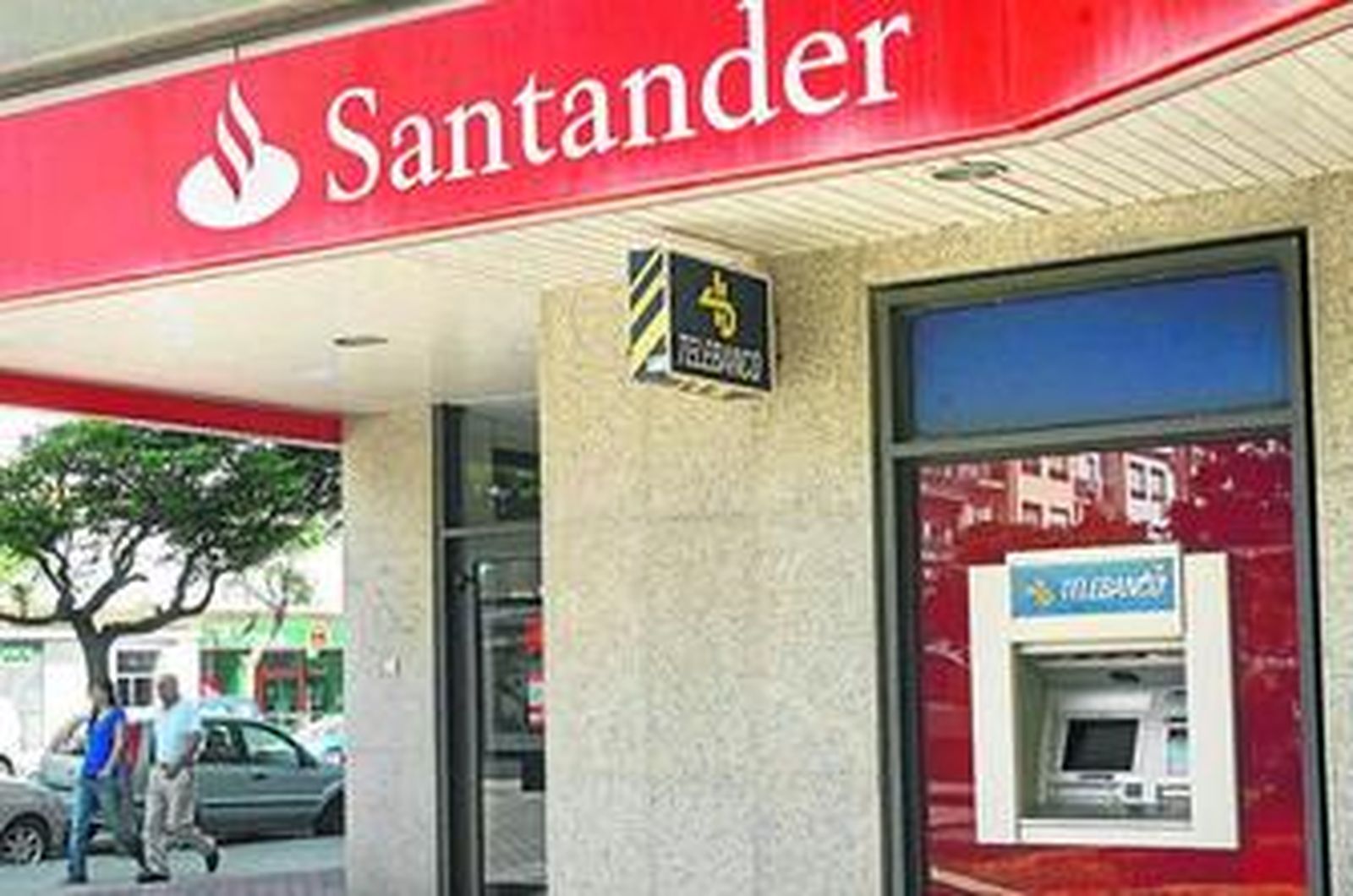 Uno de los cajeros automáticos en los que se ha producido supuestamente un robo.