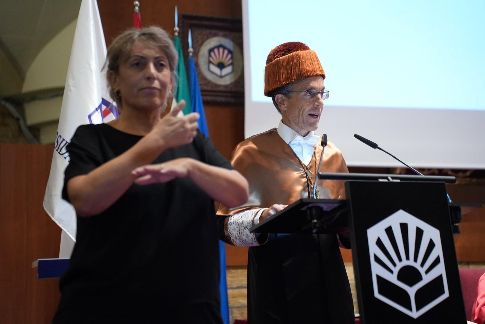 La inauguración del curso en la Universidad de Córdoba, en imágenes