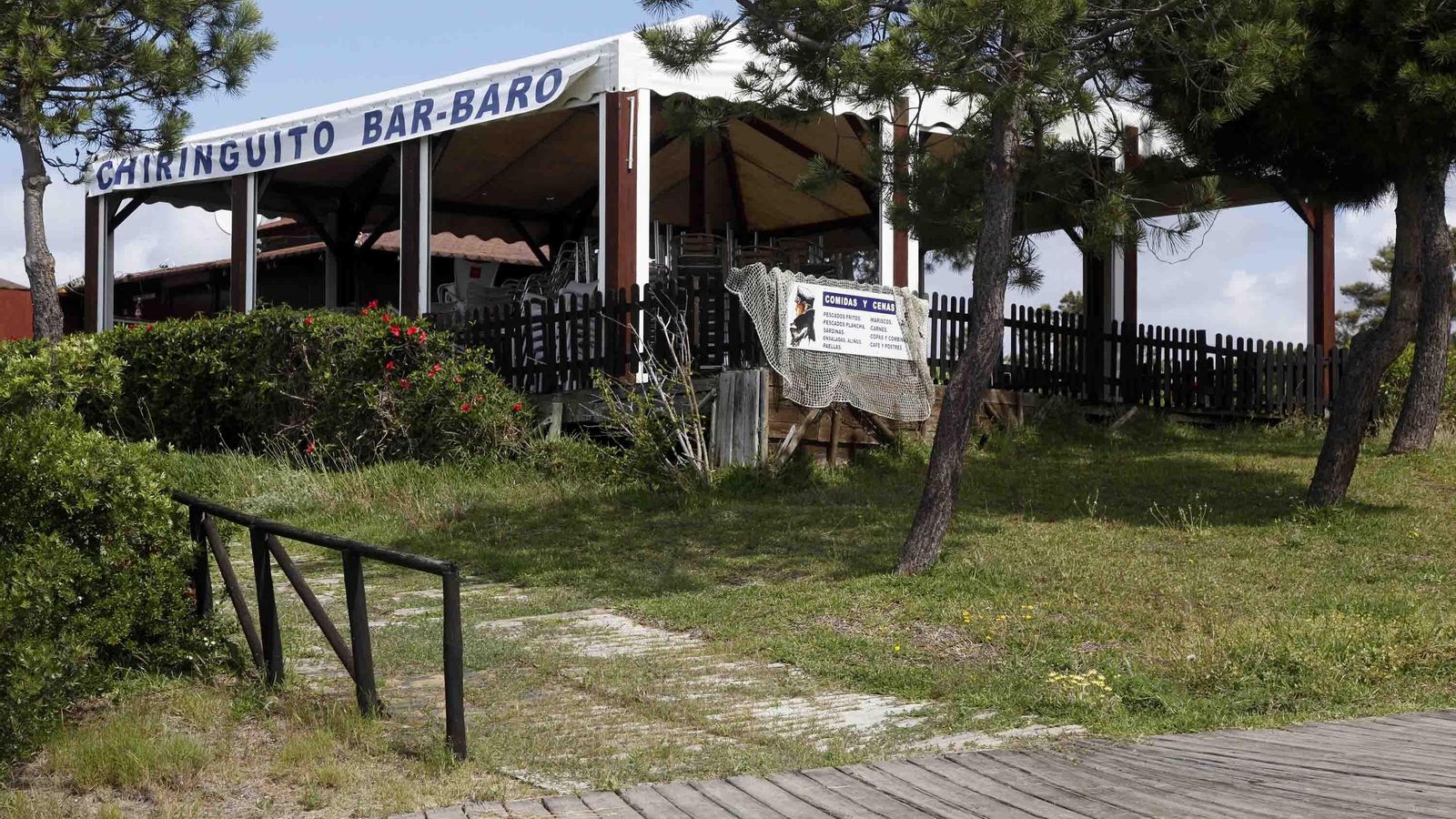 El chiringuito Bar-Baro, en El Portil.