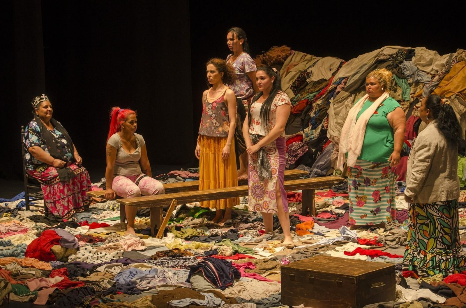 Representación de 'Fuenteovejuna' en el Maestro Padilla.