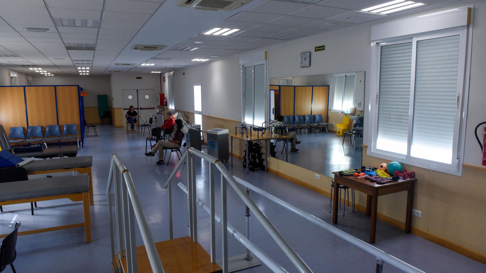 La sala de rehabilitación, una de las unidades específicas.