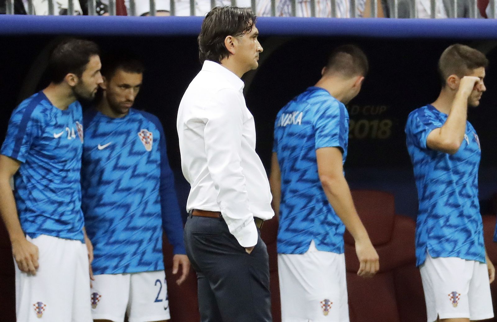 El Francia-Croacia de la final del Mundial de Rusia, en imágenes