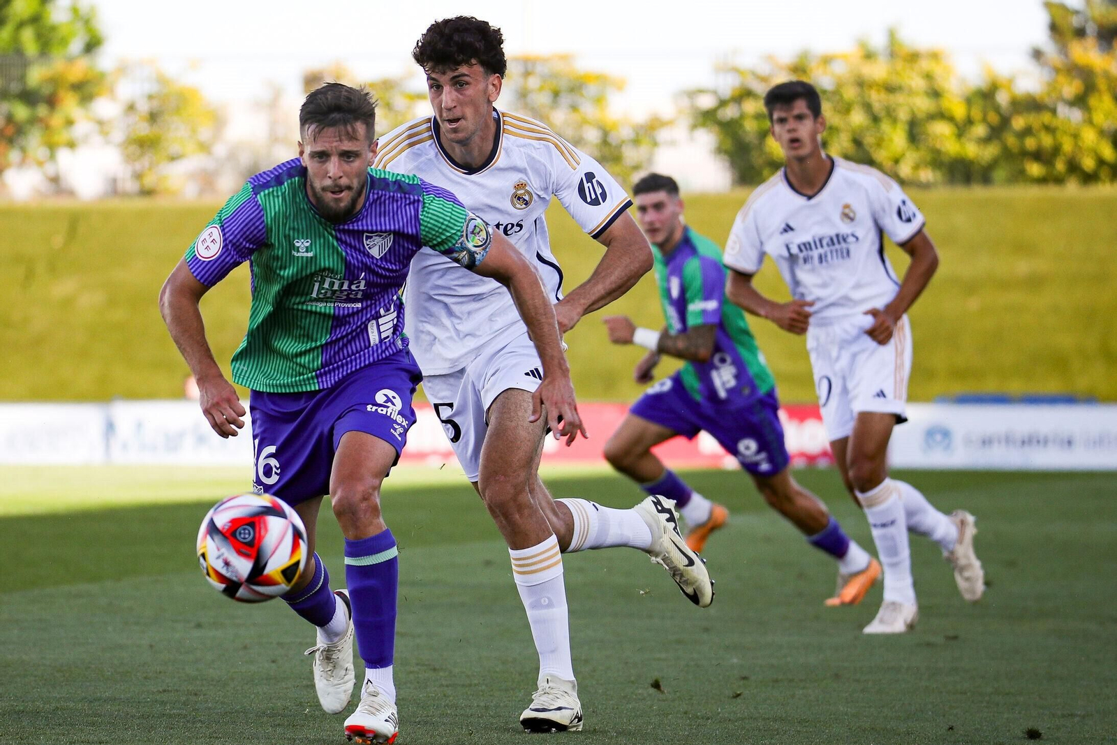 Las fotos del Real Madrid Castilla - Málaga CF