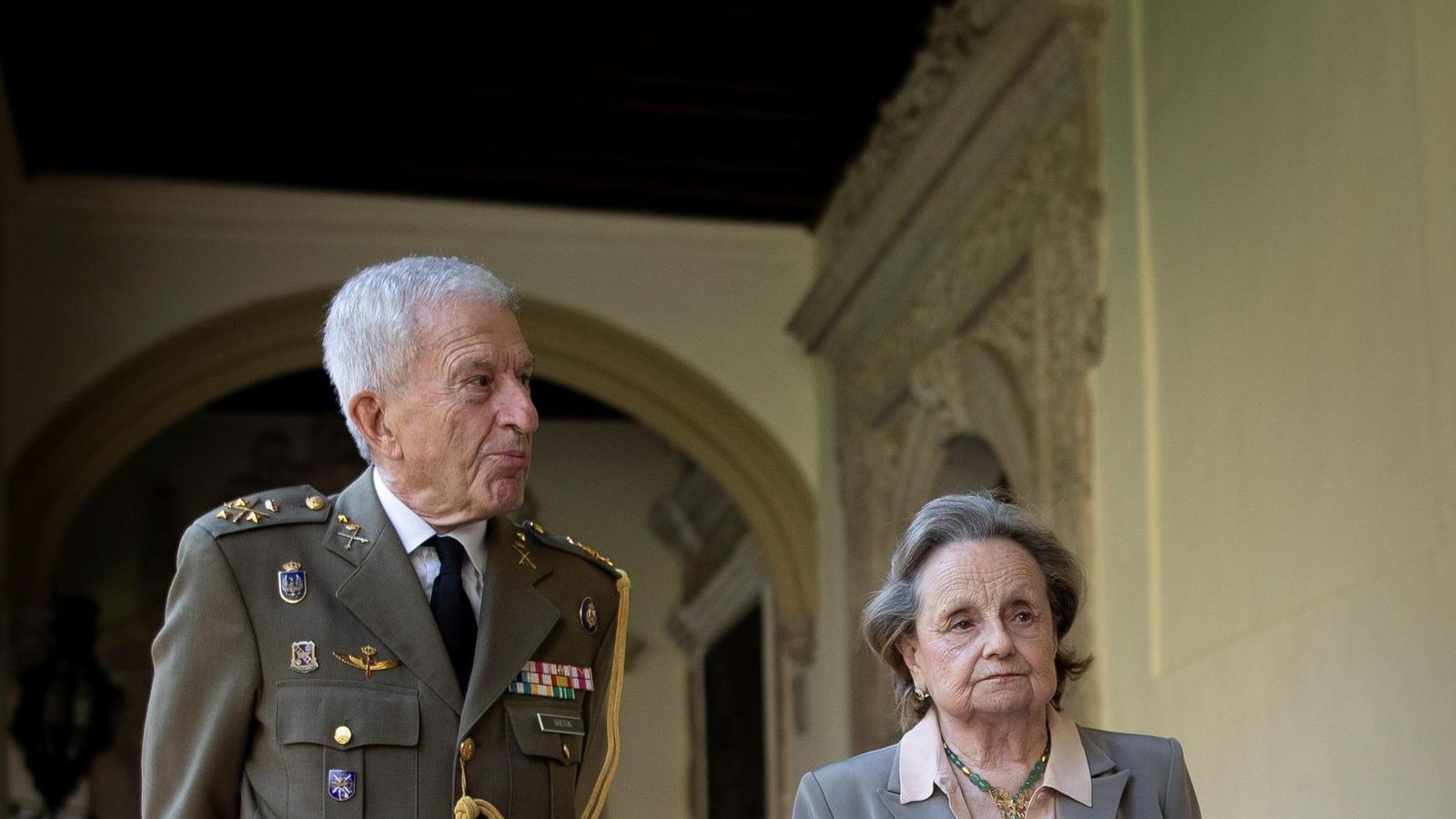 Las fotos de Felipe VI en el Real Monasterio de San Jerónimo de Granada en la reunión de las Reales Maestranzas de España