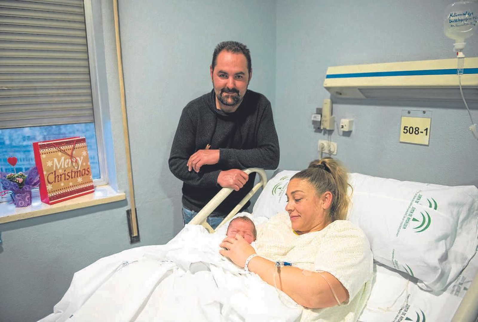 Nace Martín, el primer granadino de 2019 y que ‘respetó’ la cena y las uvas