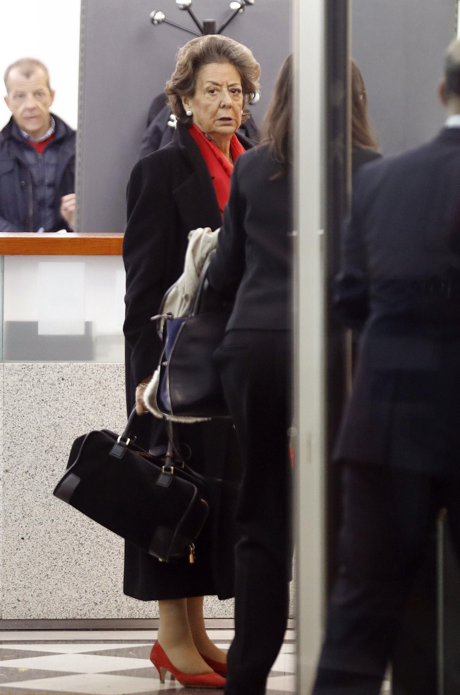 Rita Barbera declara ante el Supremo.