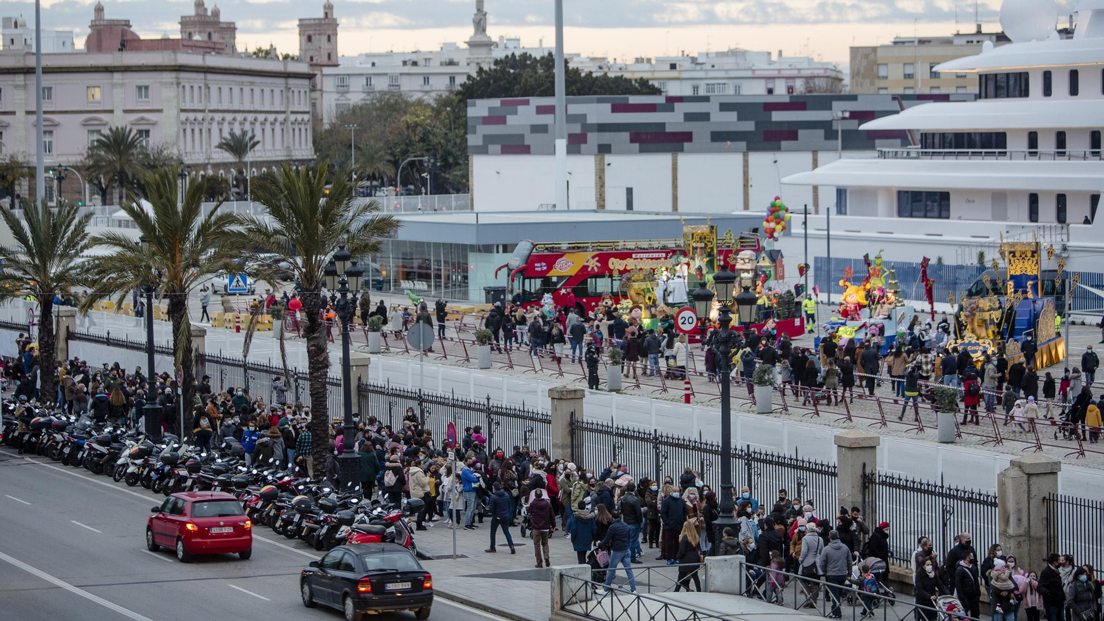 Los Reyes Magos en Cádiz