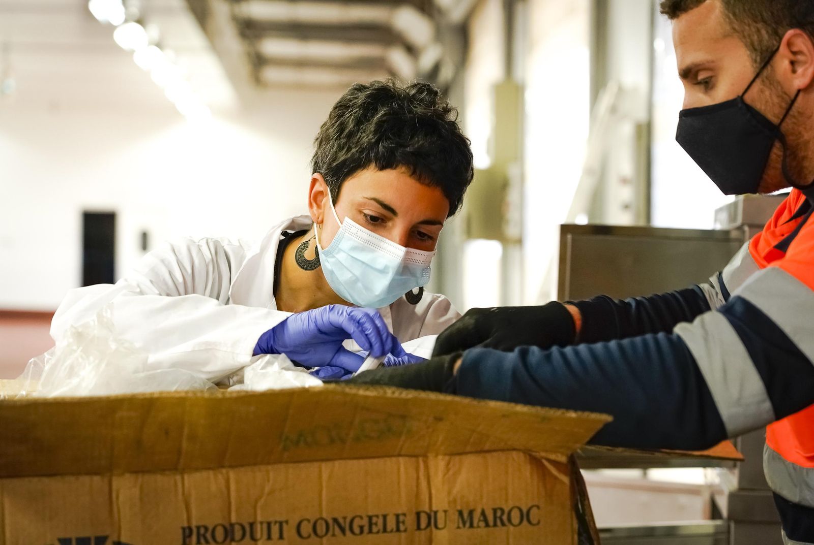 Inspección en el PCF Algeciras.