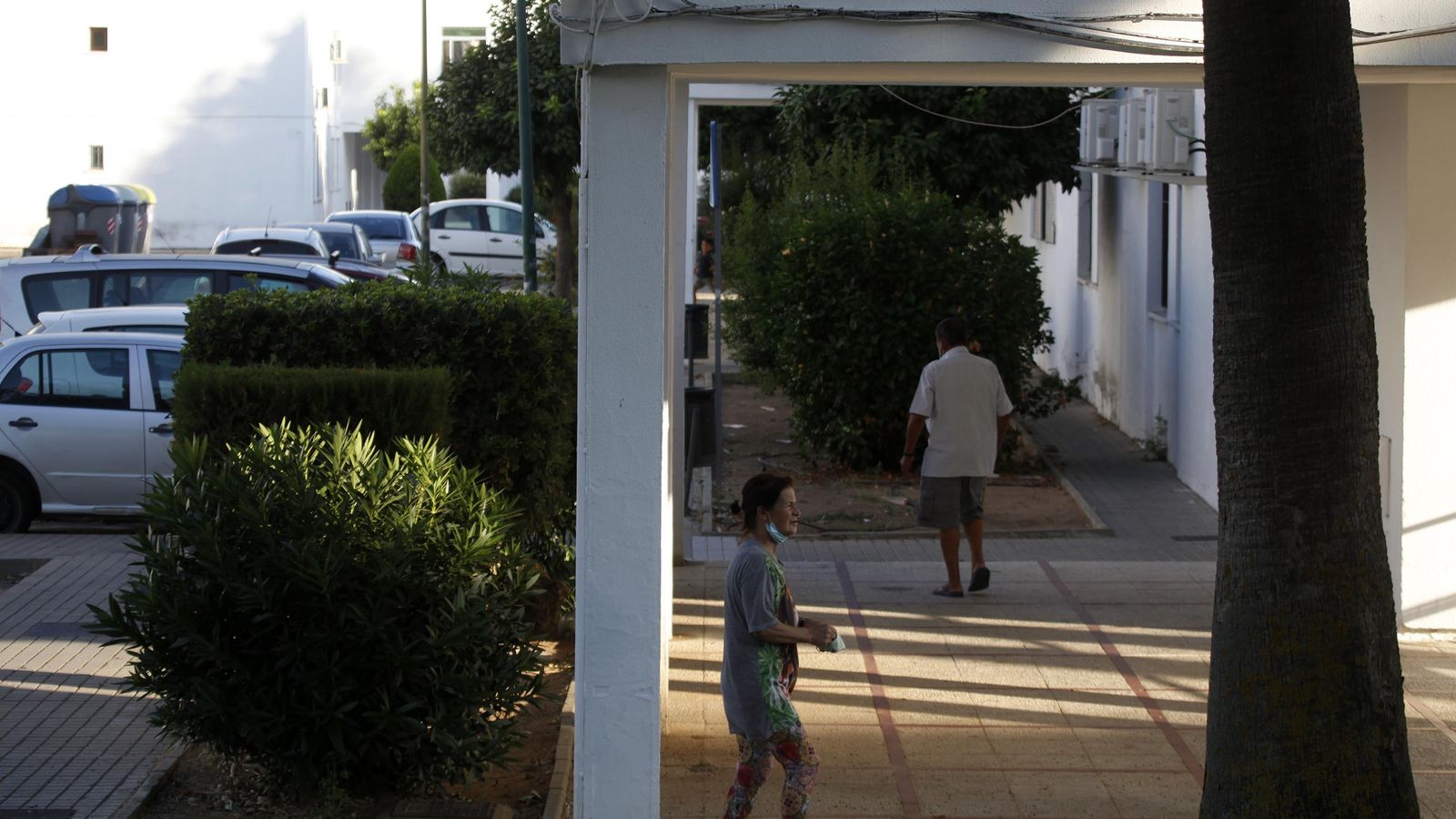 Barriada Juan Carlos I en Cartaya, conocida como Las Malvinas.