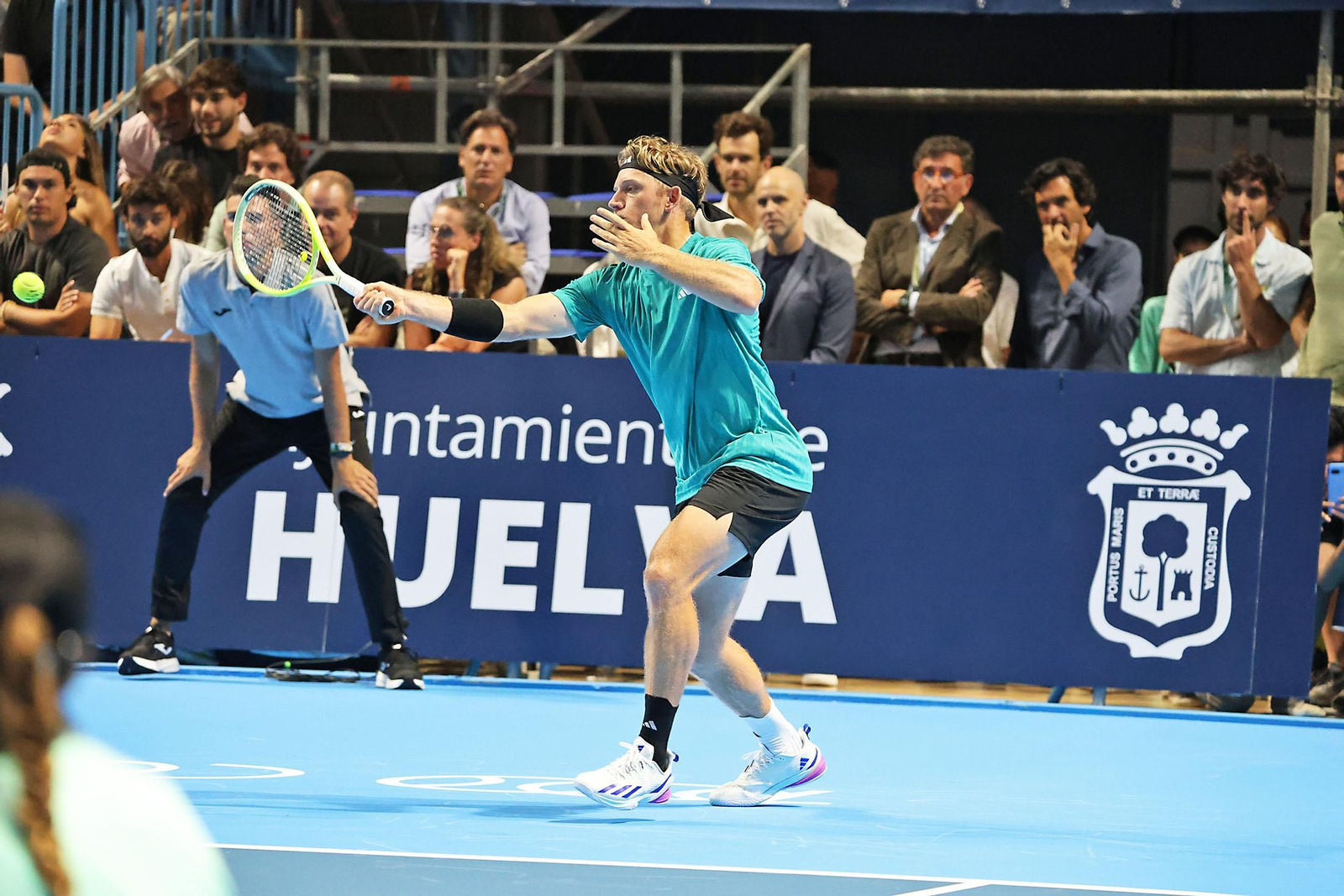 Imágenes de la final masculina de la Copa del Rey de tenis entre Daniil Medvedev y Alejandro Davidovich