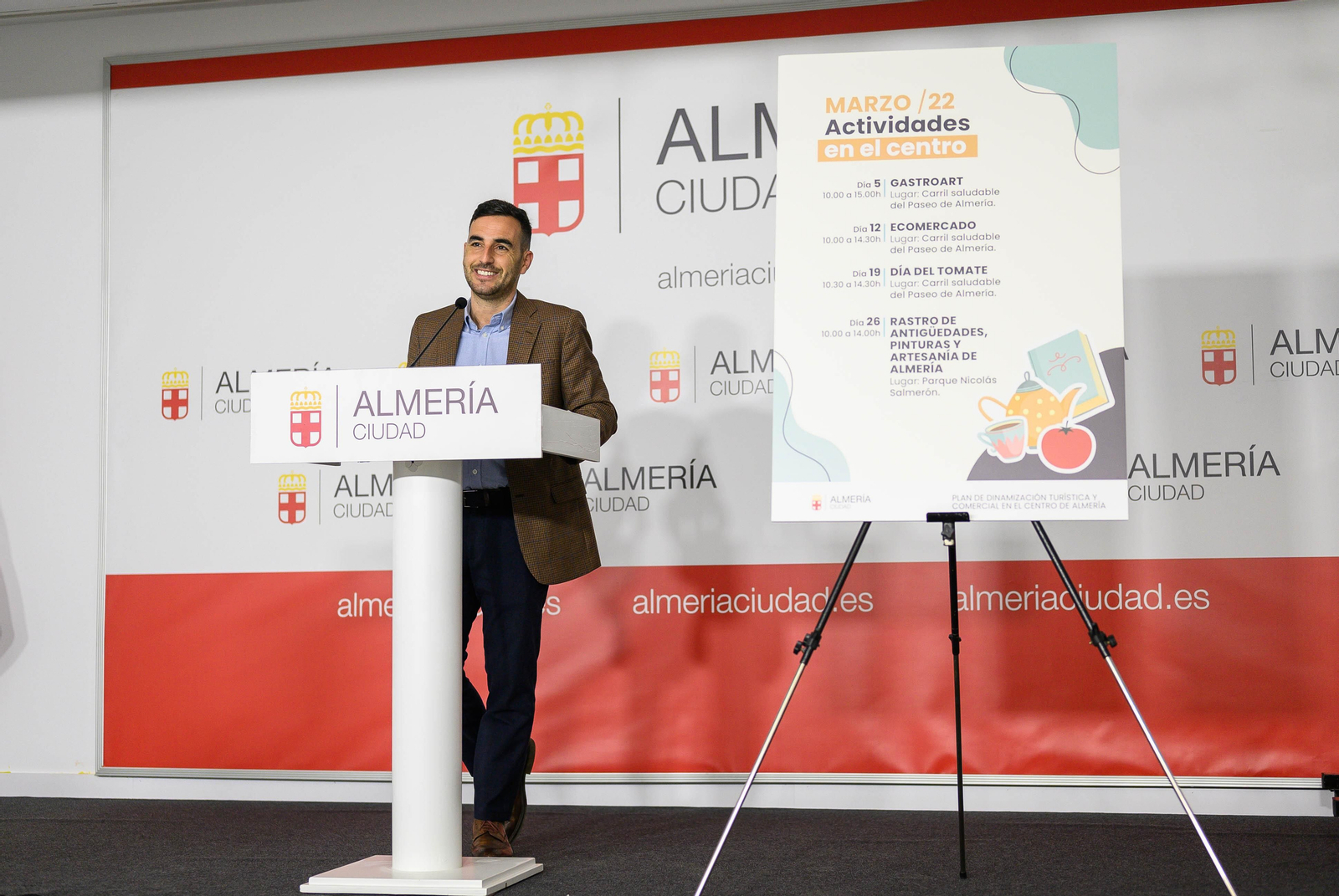 Carlos Sánchez ha presentado el programa de marzo