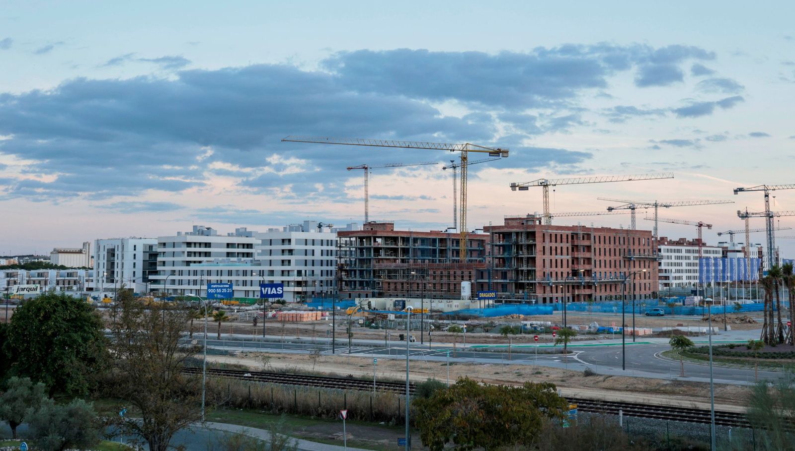 Construcción de viviendas en Palmas Altas