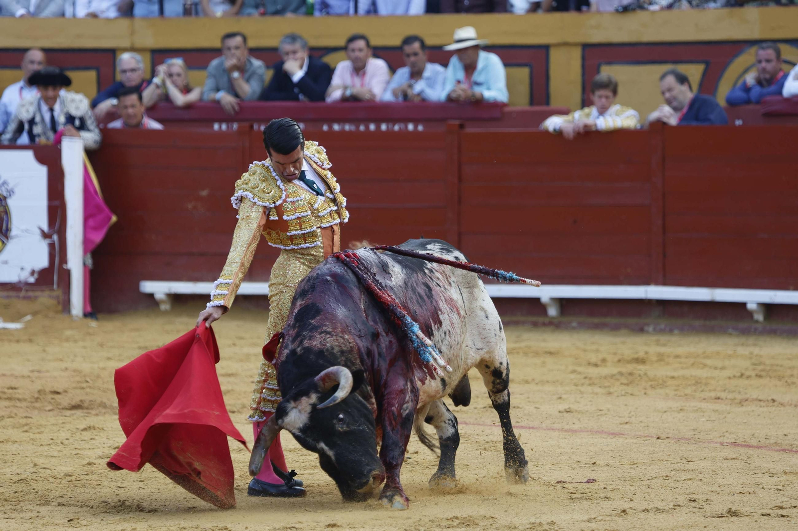 Fotos de la brava corridade La Palmosilla con Emilio de Justo, Borja Jiménez y David de Miranda