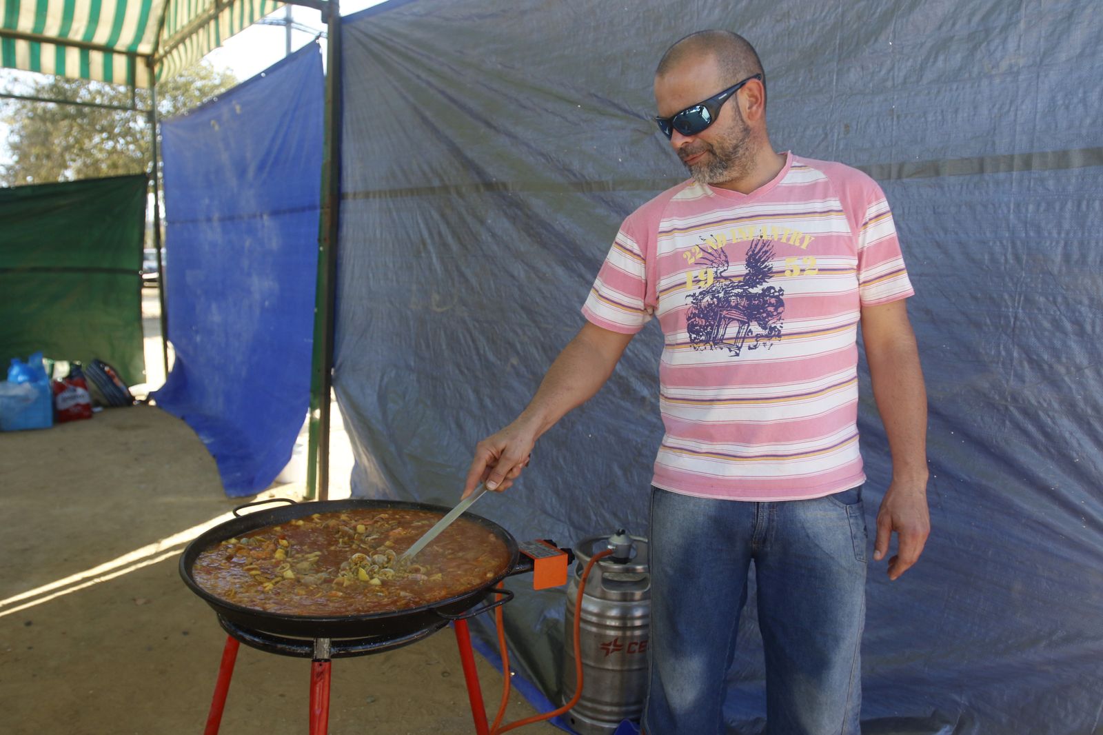Los peroles por San Rafael, en fotografías