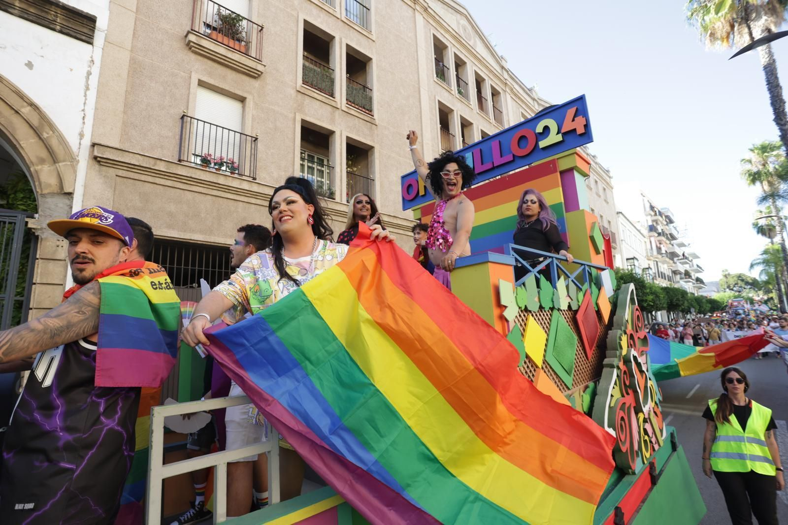 Manifestación por el Orgullo 2024 en Jerez