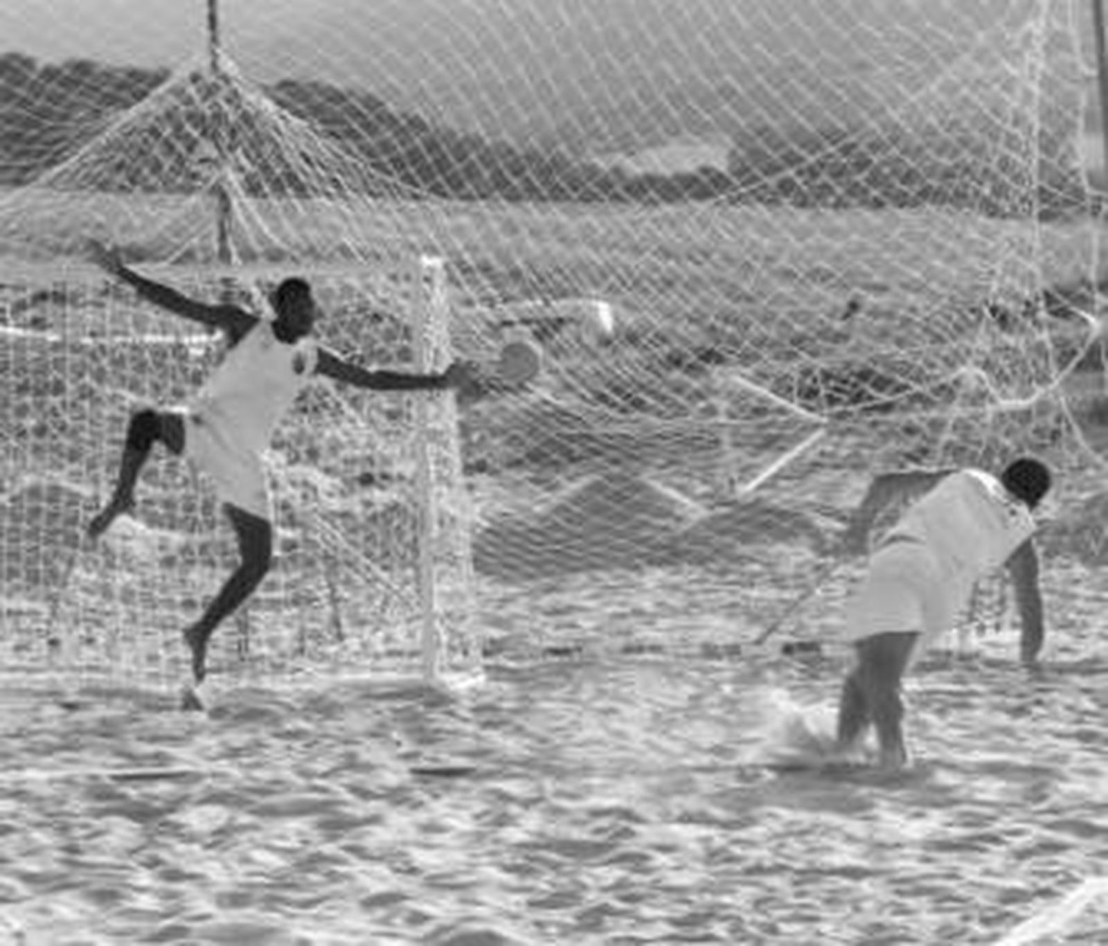 Momento de uno de los entrenamientos del miércoles.