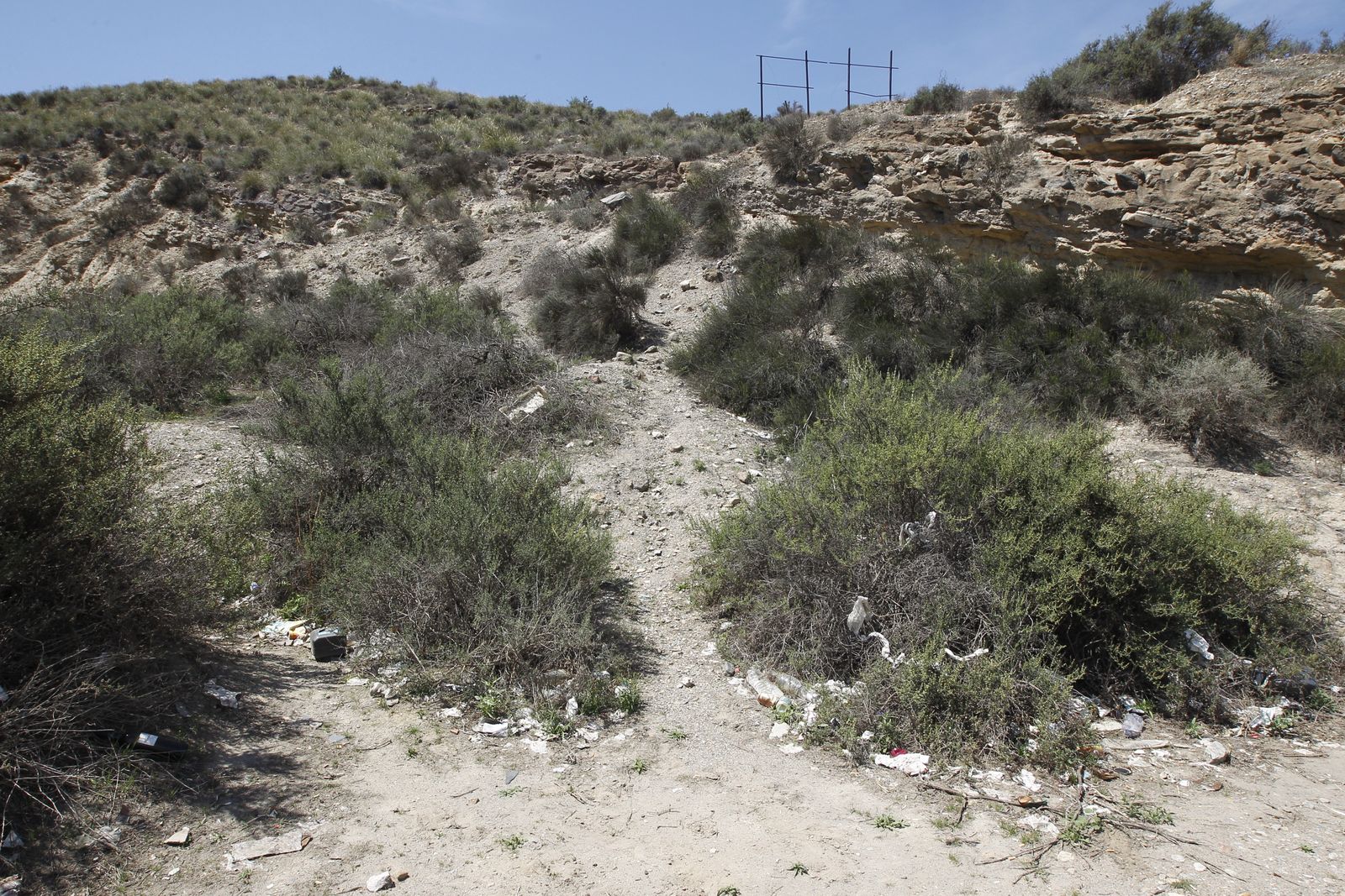 Fotogalería basura en el Desierto de Tabernas