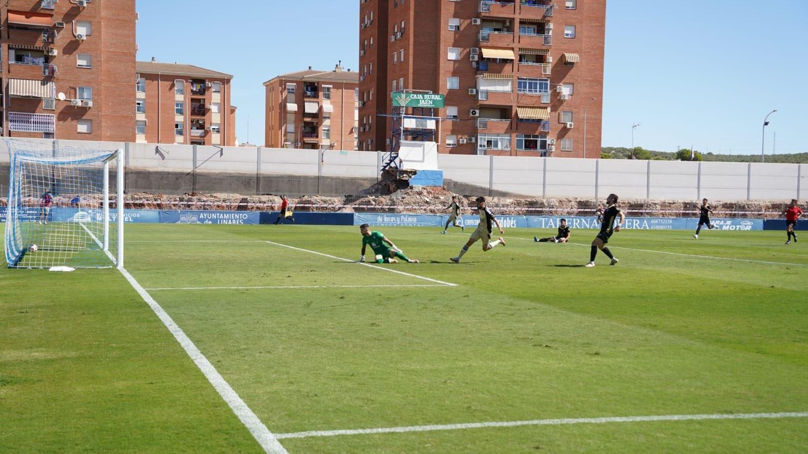 Pau Palacín, autor del segundo gol del cuadro azulillo.