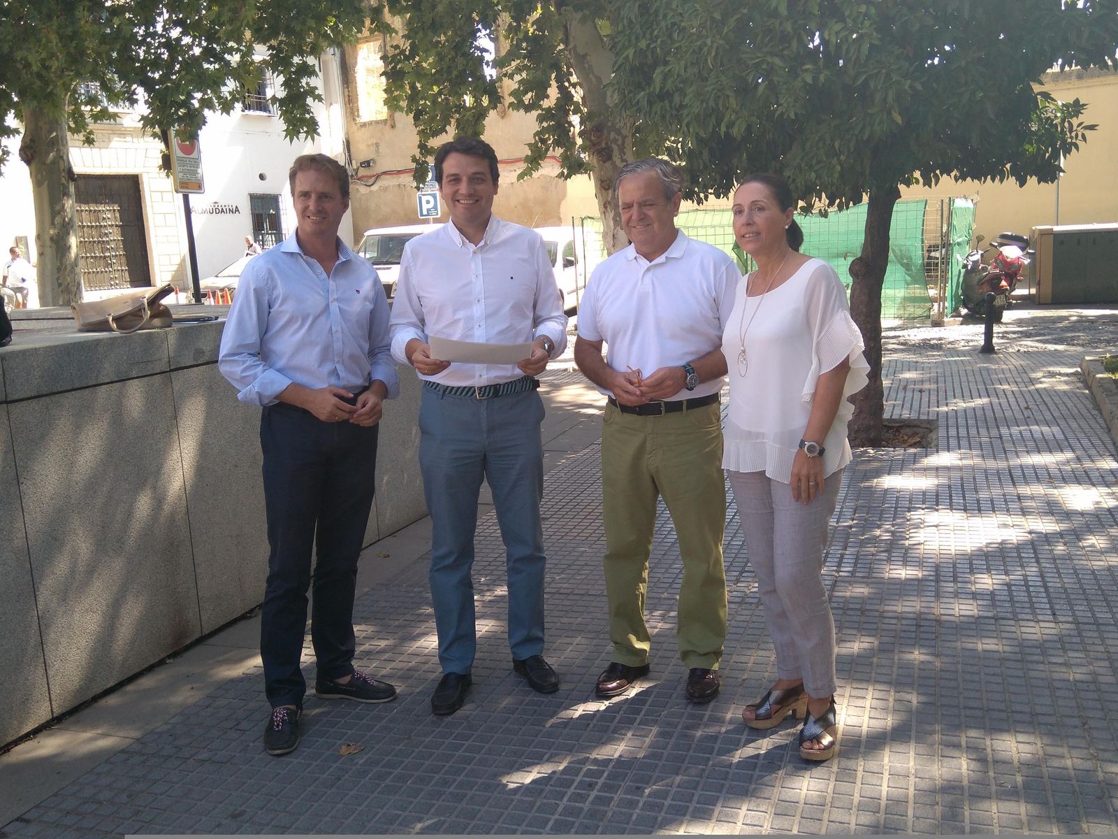 El PP insiste en convertir en jardín el patio de la actual Biblioteca Provincial