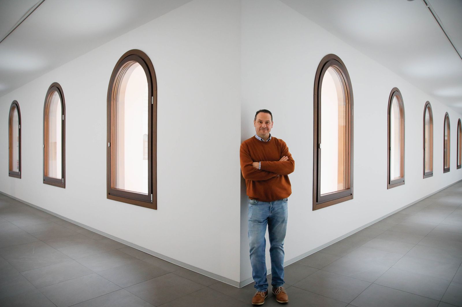 Imágenes de la entrevista realizada al director del Museo del Realismo Español Contemporáneo MUREC