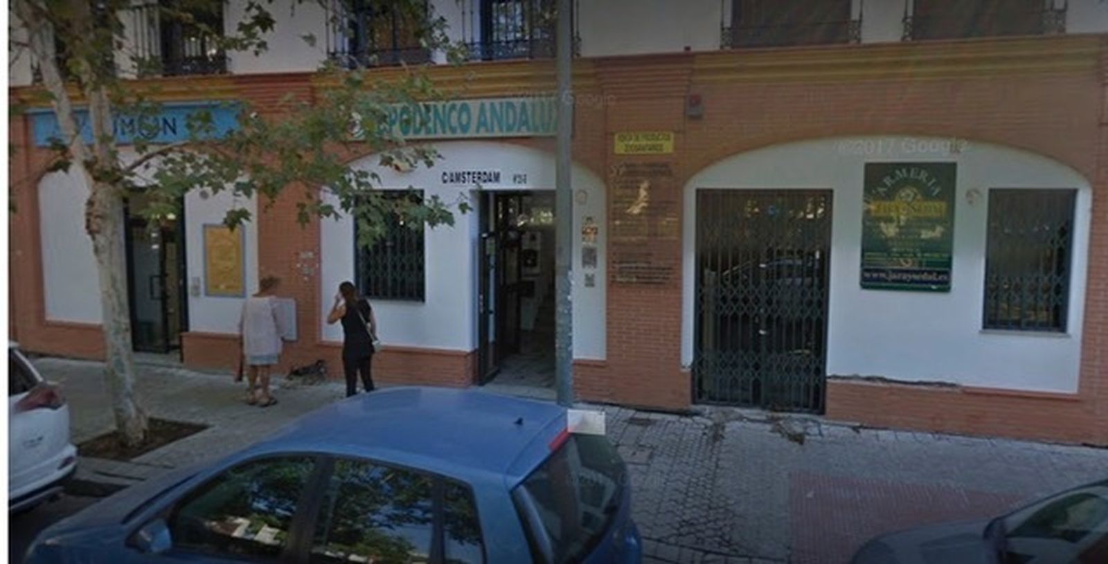 La clínica atracada en Los Bermejales