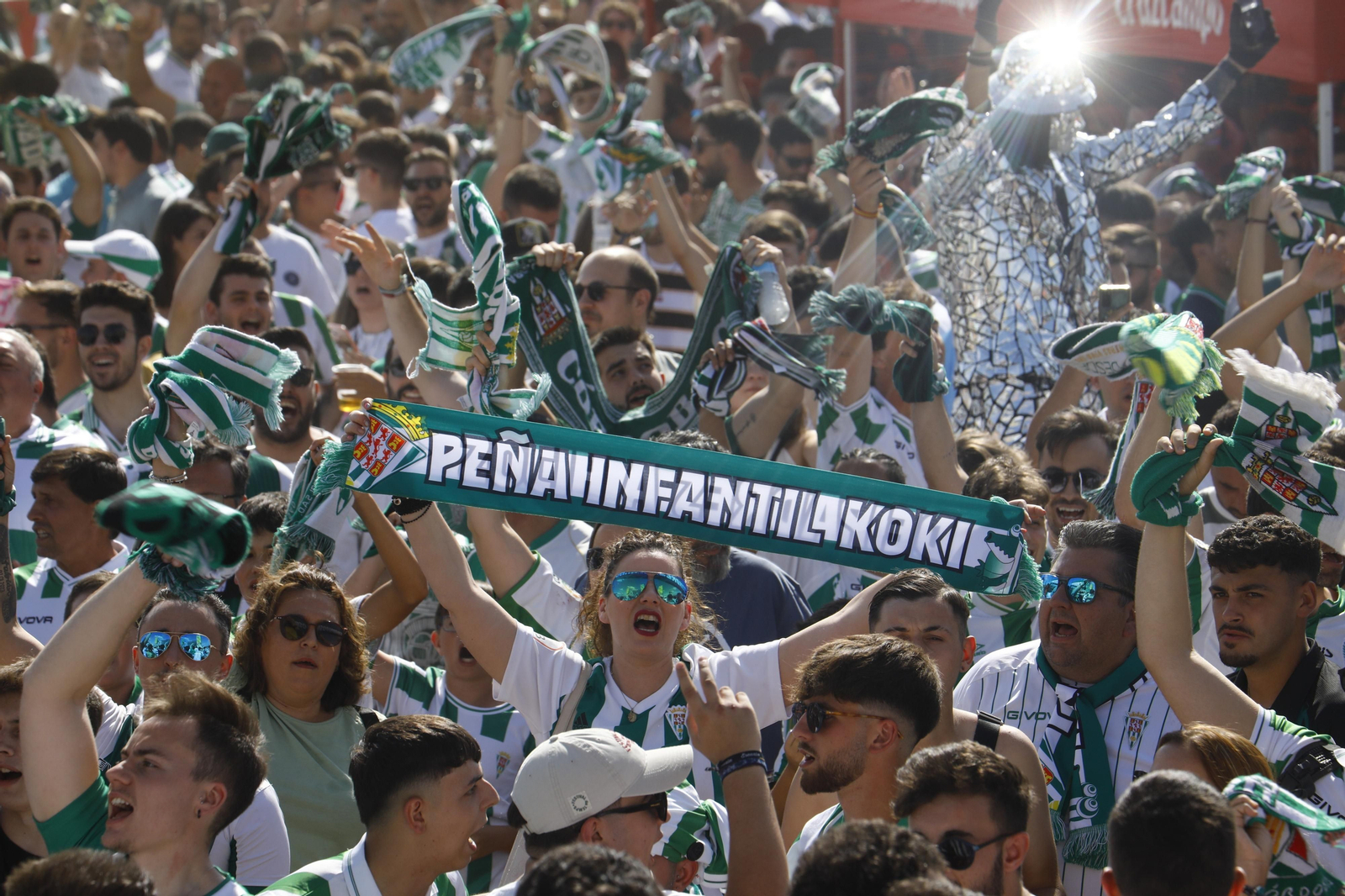 Las mejores fotos de la 'Fan Zone' del Córdoba CF antes del partido ante la Ponferradina