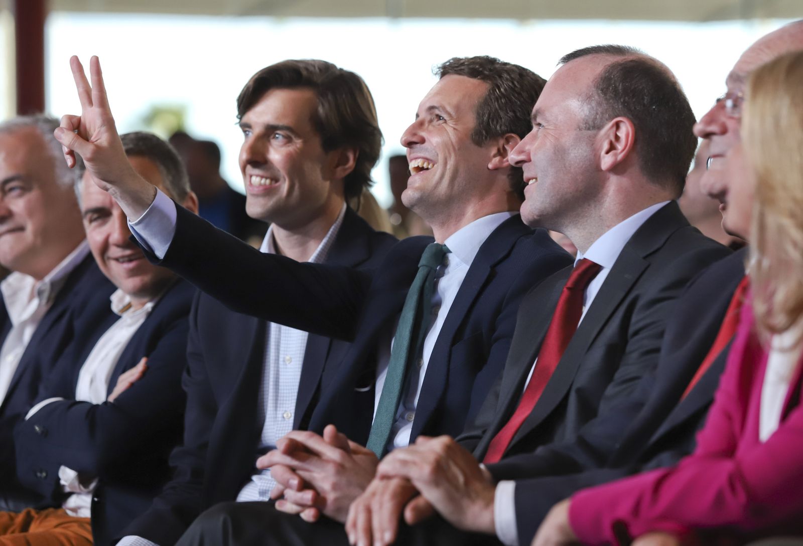 Las fotos del mitin de Pablo Casado en Málaga