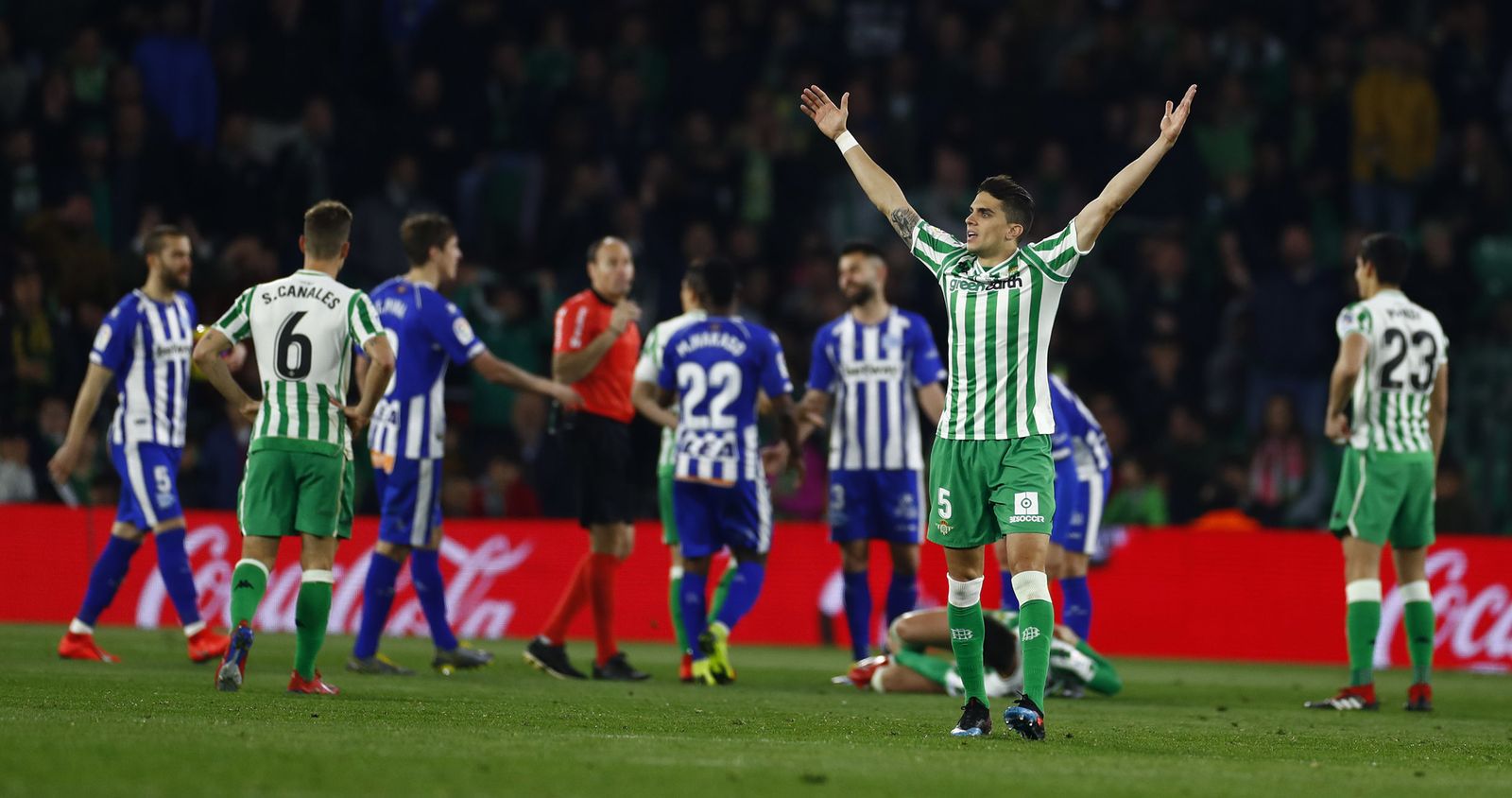 Las imágenes del Betis-Alavés