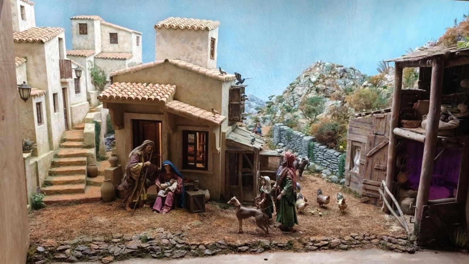 Belén de la Asociación de Vecinos del Parque Atlántico.