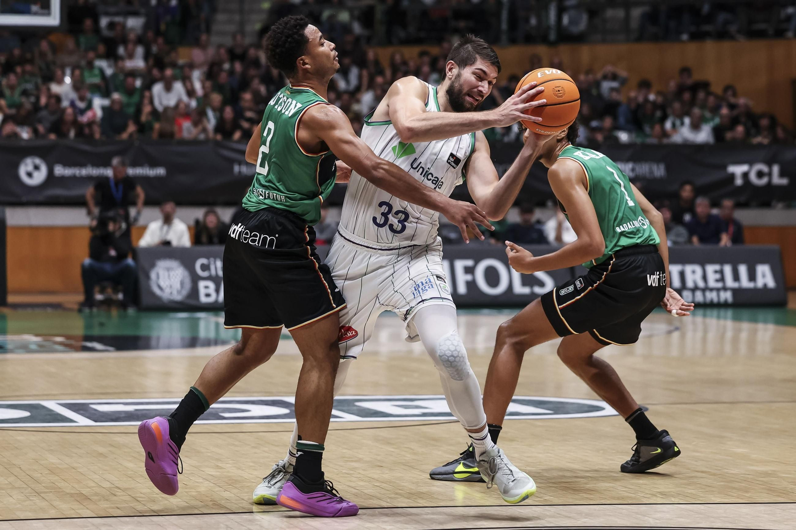 El Joventut-Unicaja, en fotos