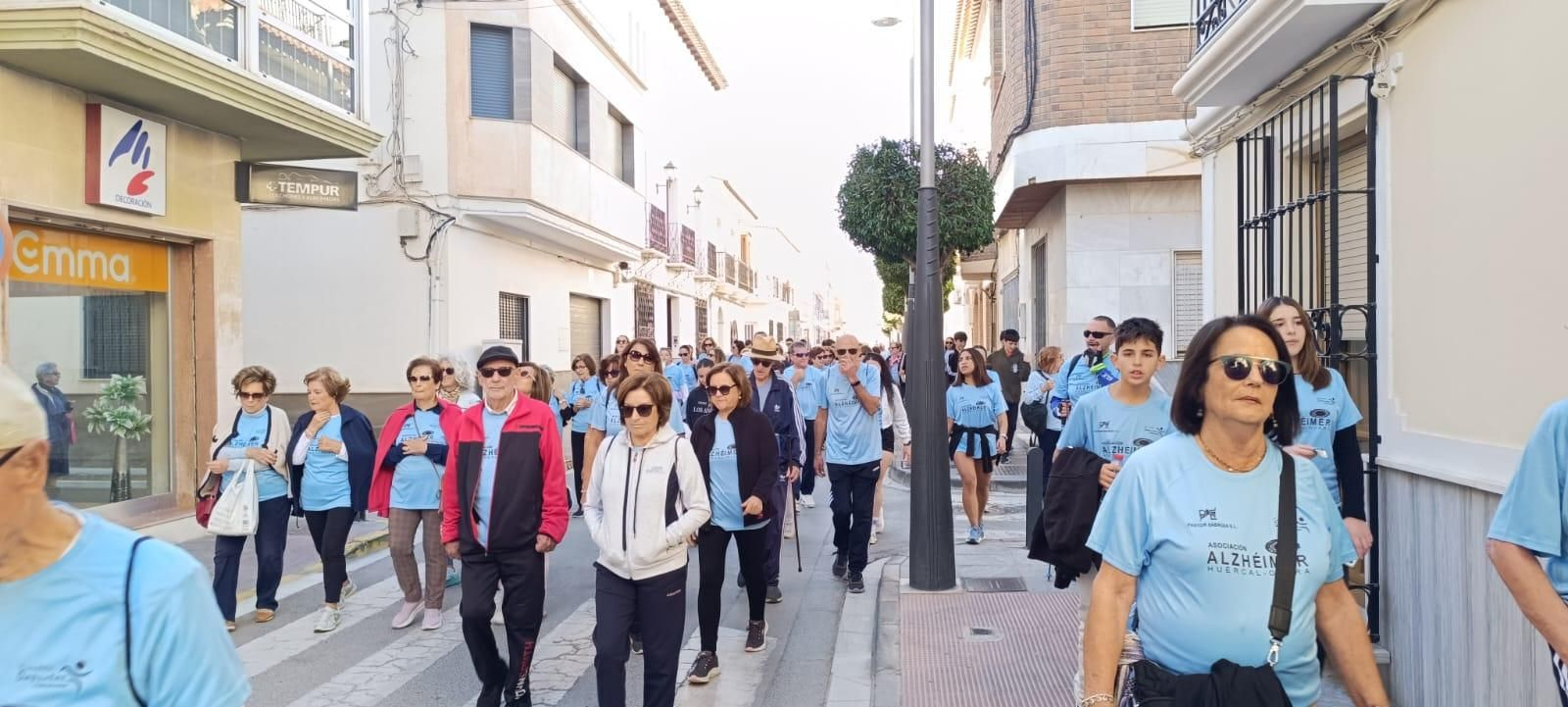 Huércal-Overa se lanza a la calle por la investigación contra el Alzéimer