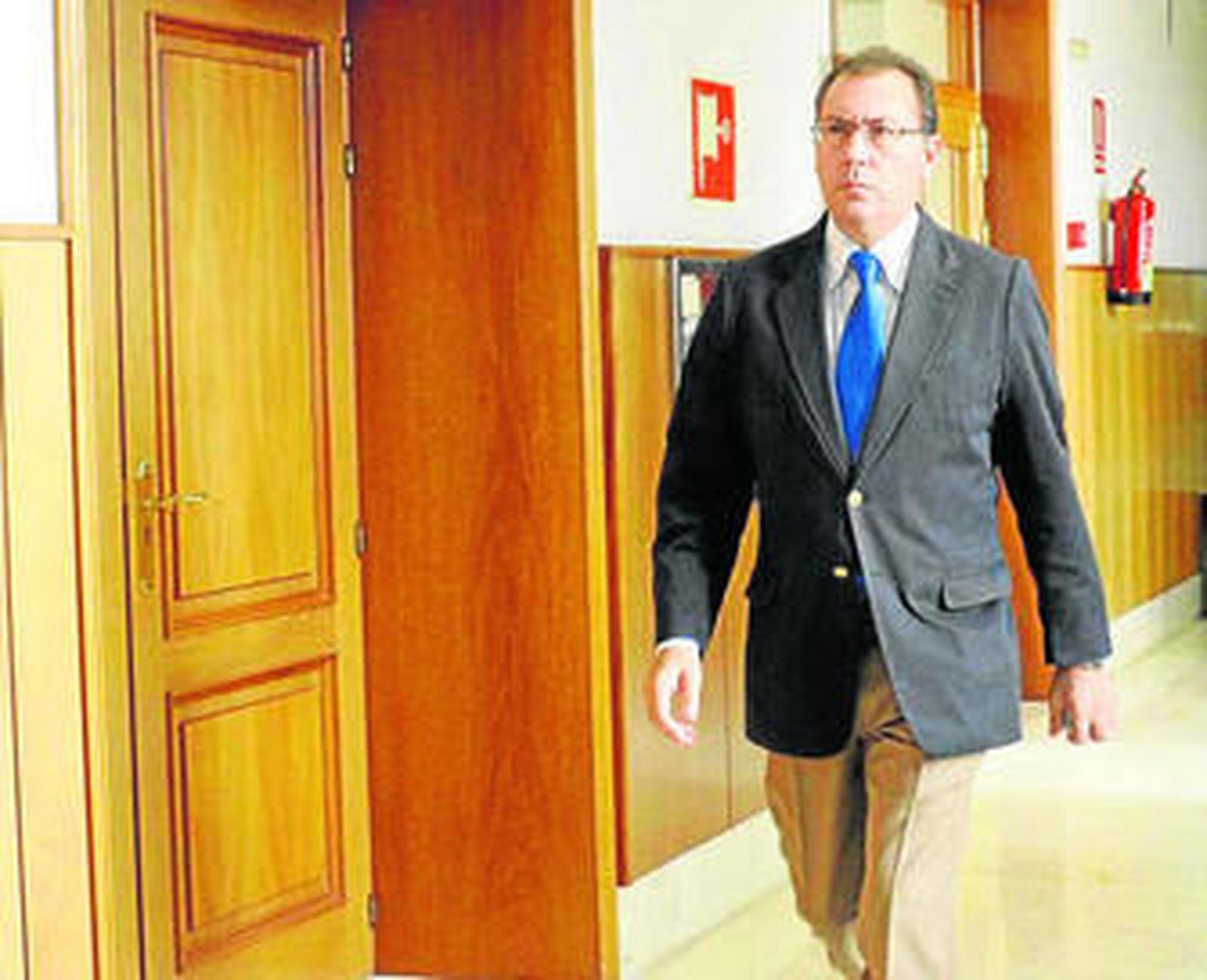 Jenaro Jiménez, en una comparecencia en los juzgados.