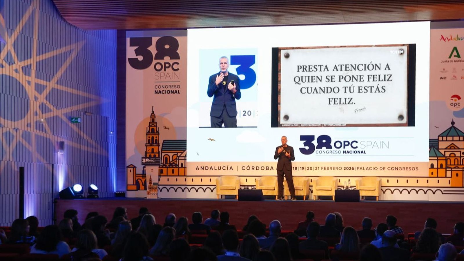 Un momento de la inauguración del congreso.