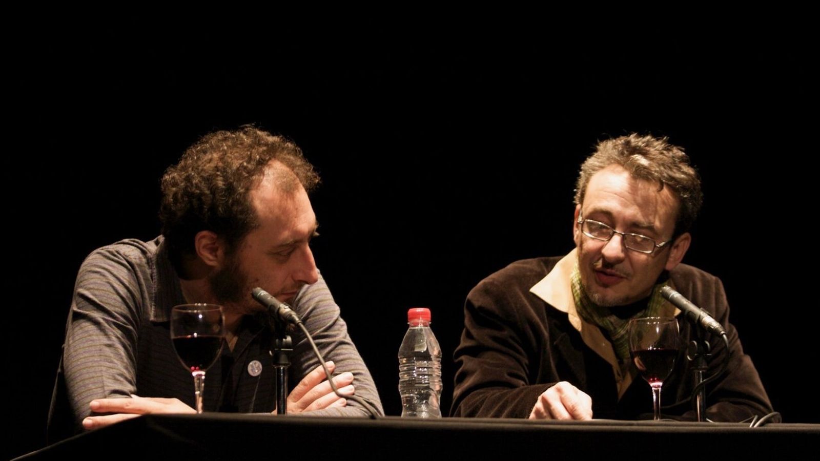 Jota y Héctor Marquez en La Música Contada en el año 2009.