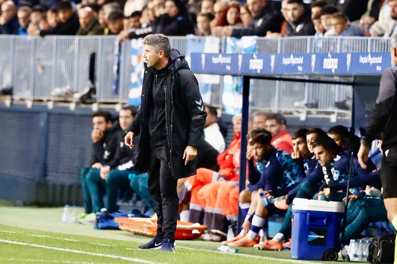 El Málaga CF-Mirandés, en fotos