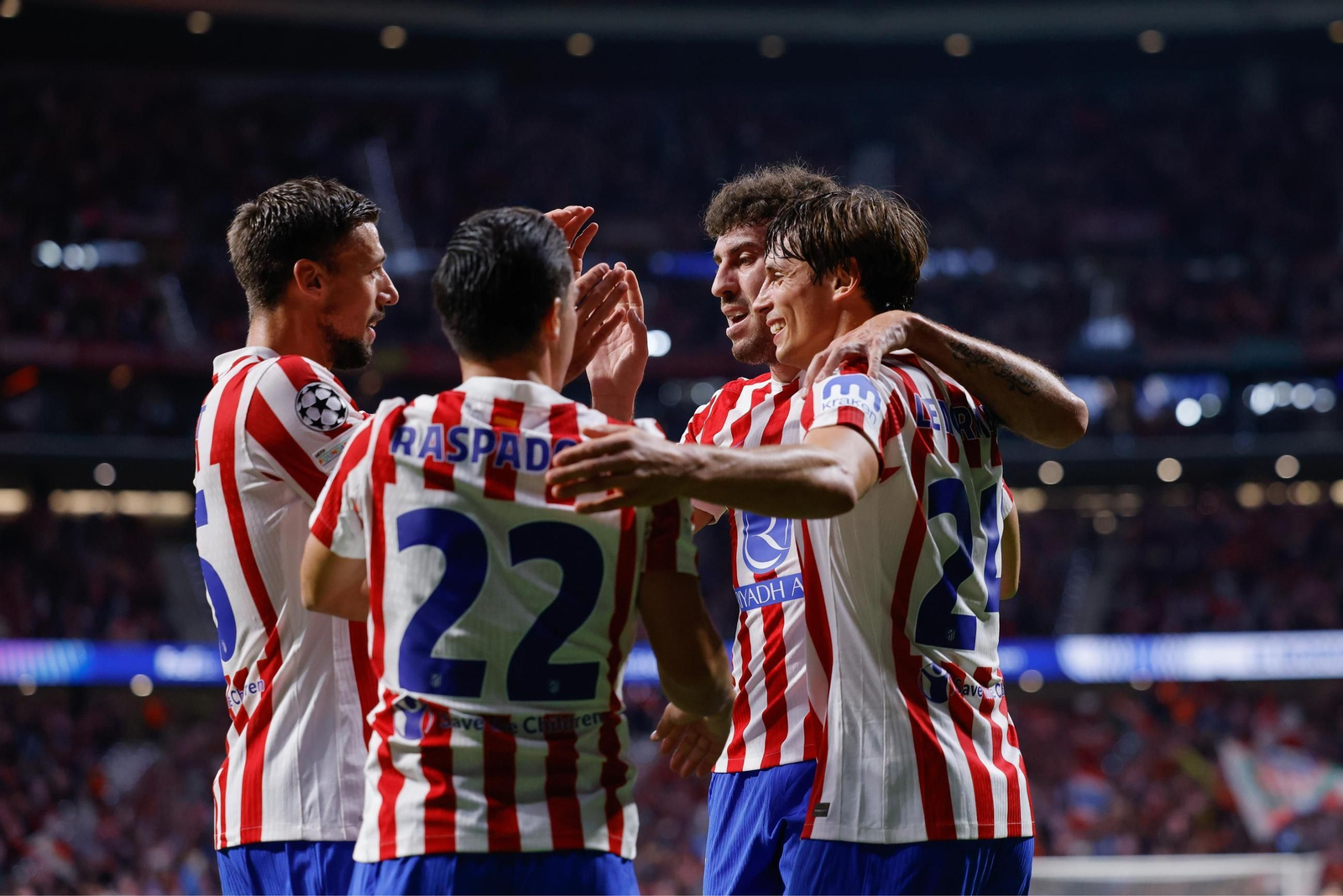 Las fotos del Atlético de Madrid-Eintracht