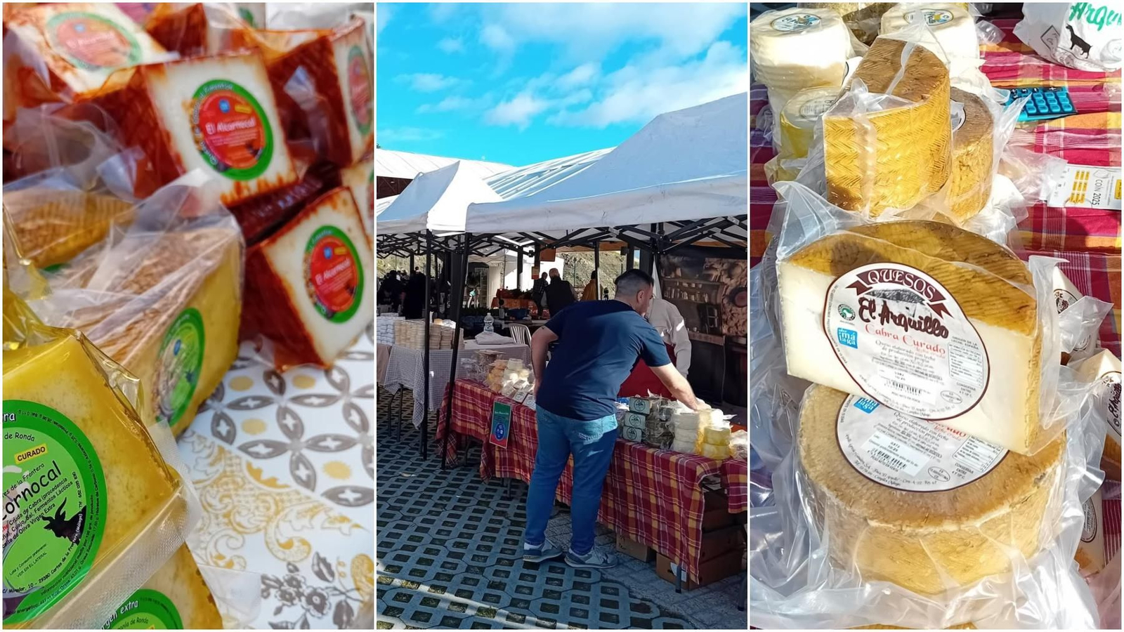 Alguno de los quesos que suelen estar presentes en el mercado.