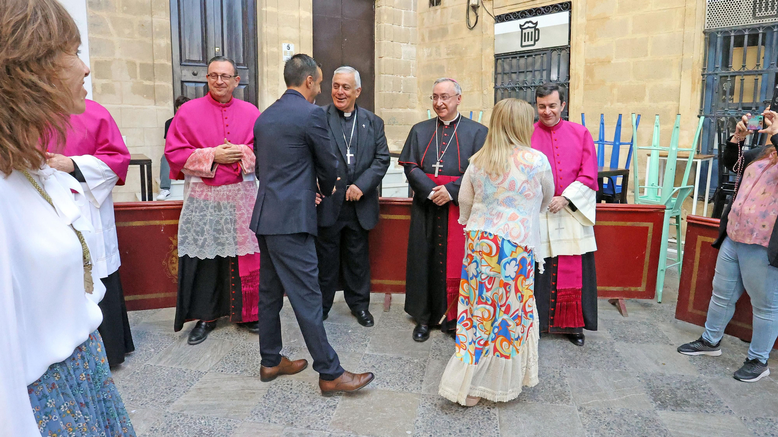 Traslado del Pendón en el día del patrón San Dionisio en Jerez
