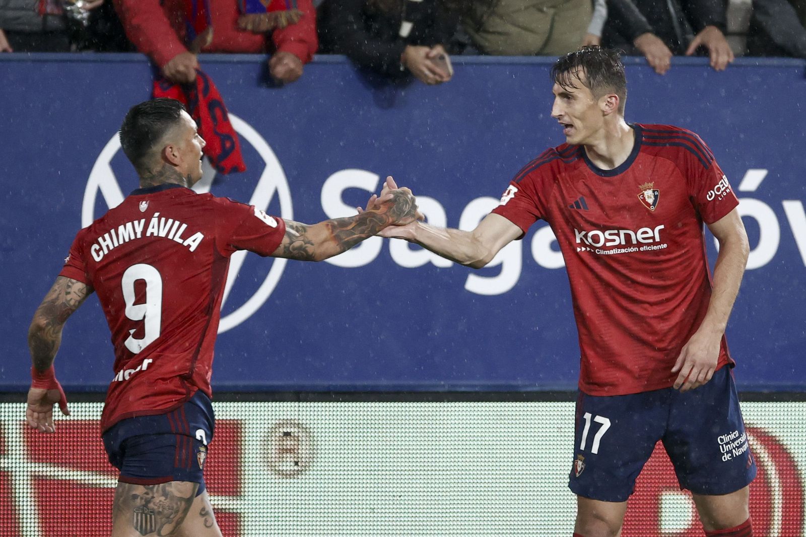 Las imágenes del CA Osasuna - Granada CF