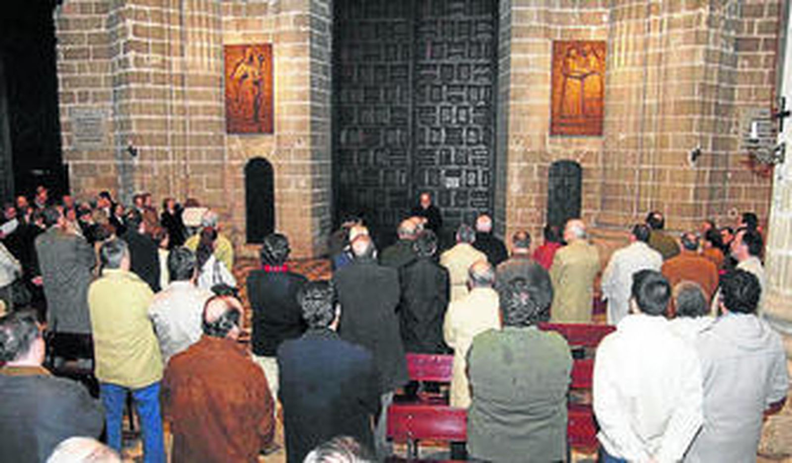 Un momento del acto celebrado ayer en la Catedral.