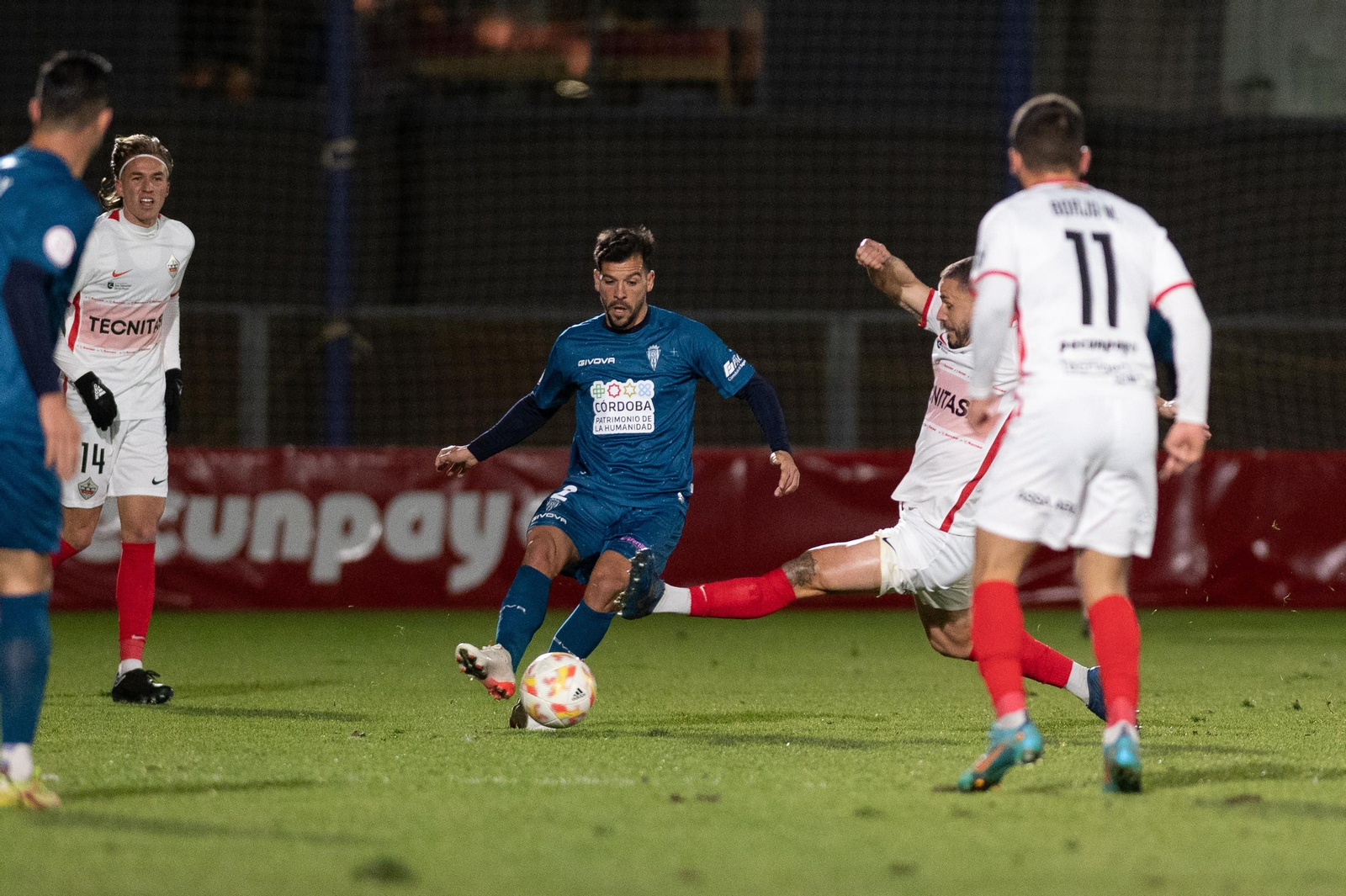 El empate entre el Sanse y el Córdoba CF, en imágenes