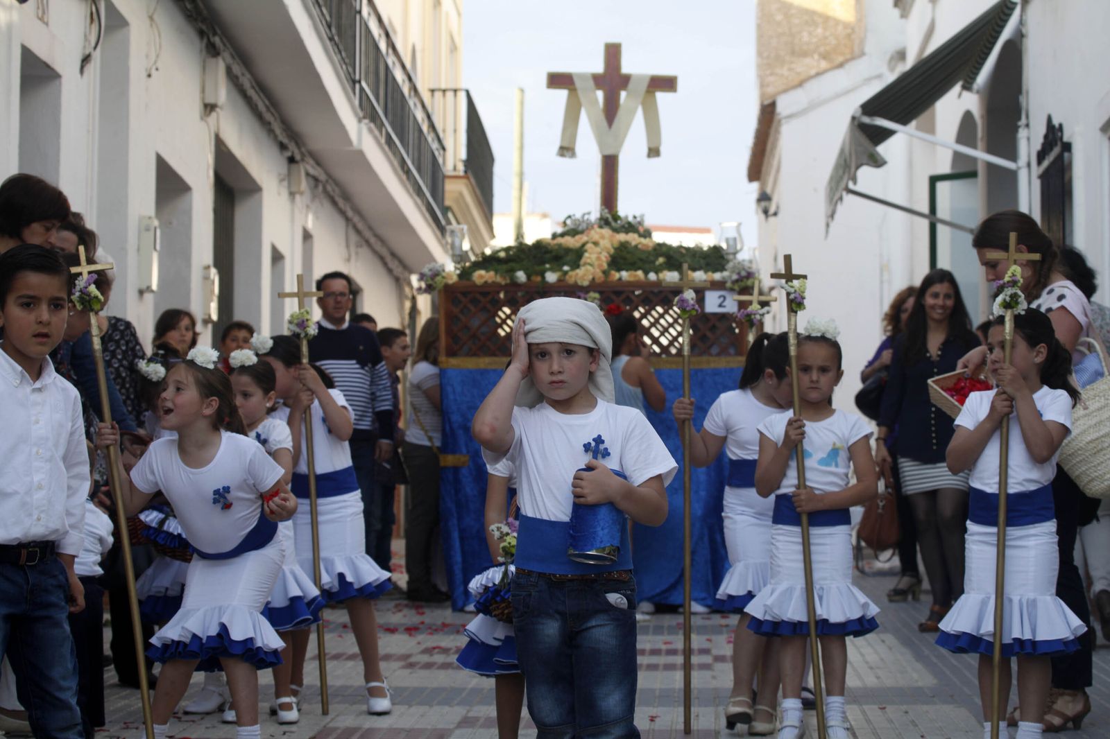 Cartaya recupera el Concurso infantil de Cruces de Mayo
