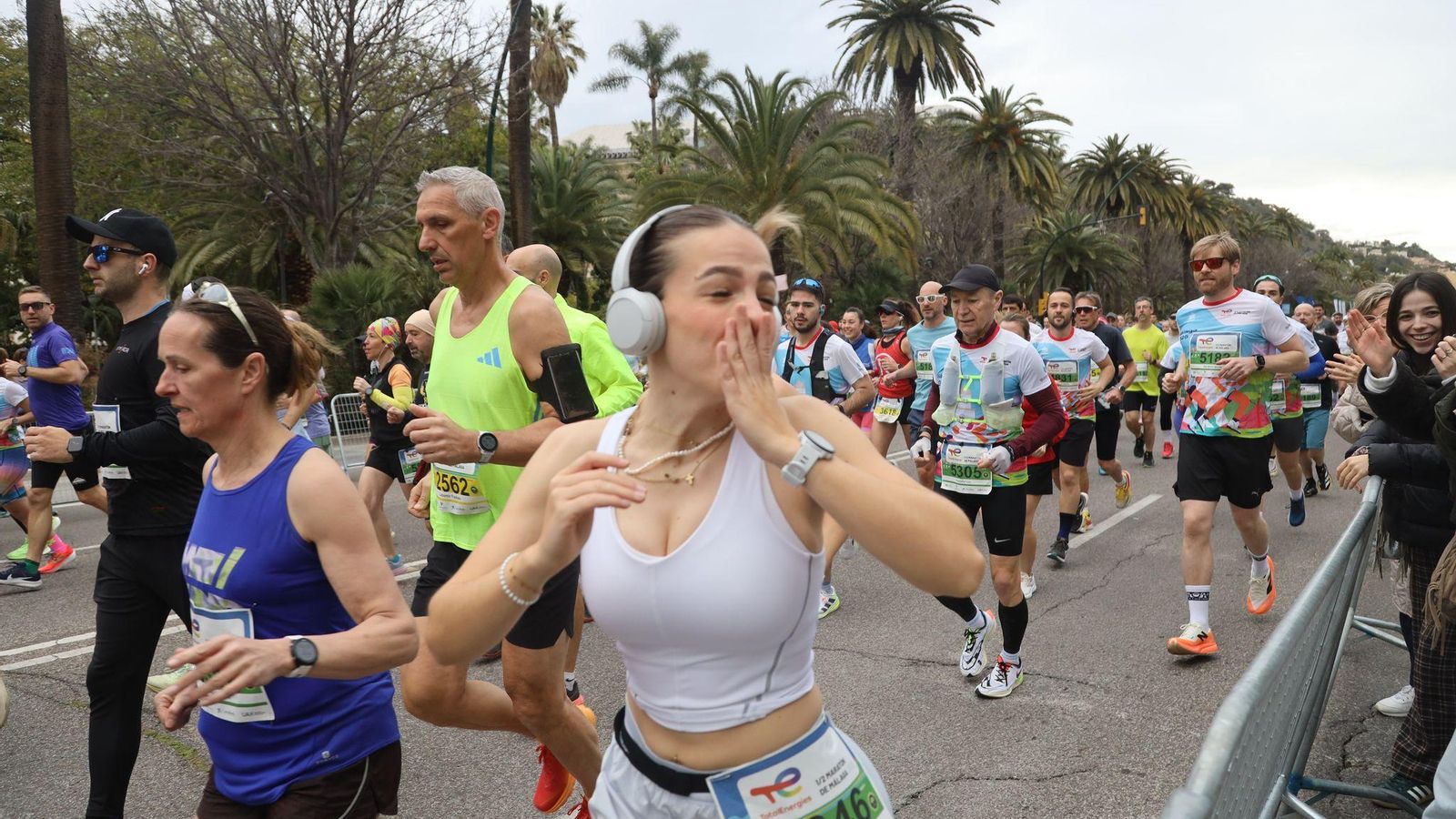 La Media Maratón de Málaga 2025, en fotos