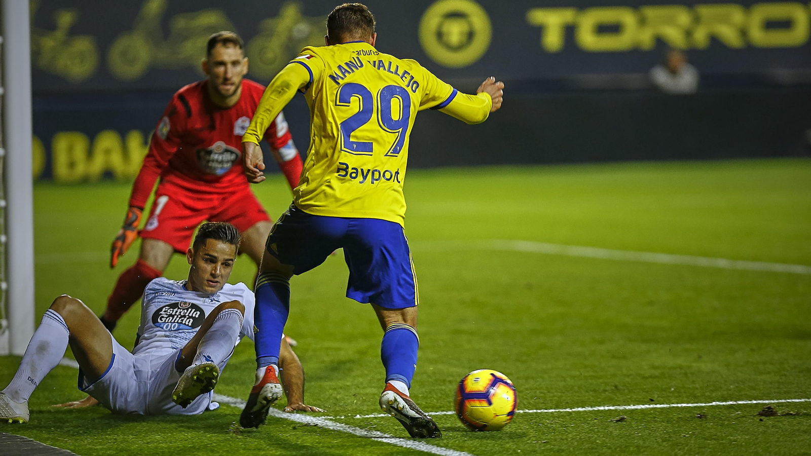 Partido Cádiz CF - Deportivo de La Coruña