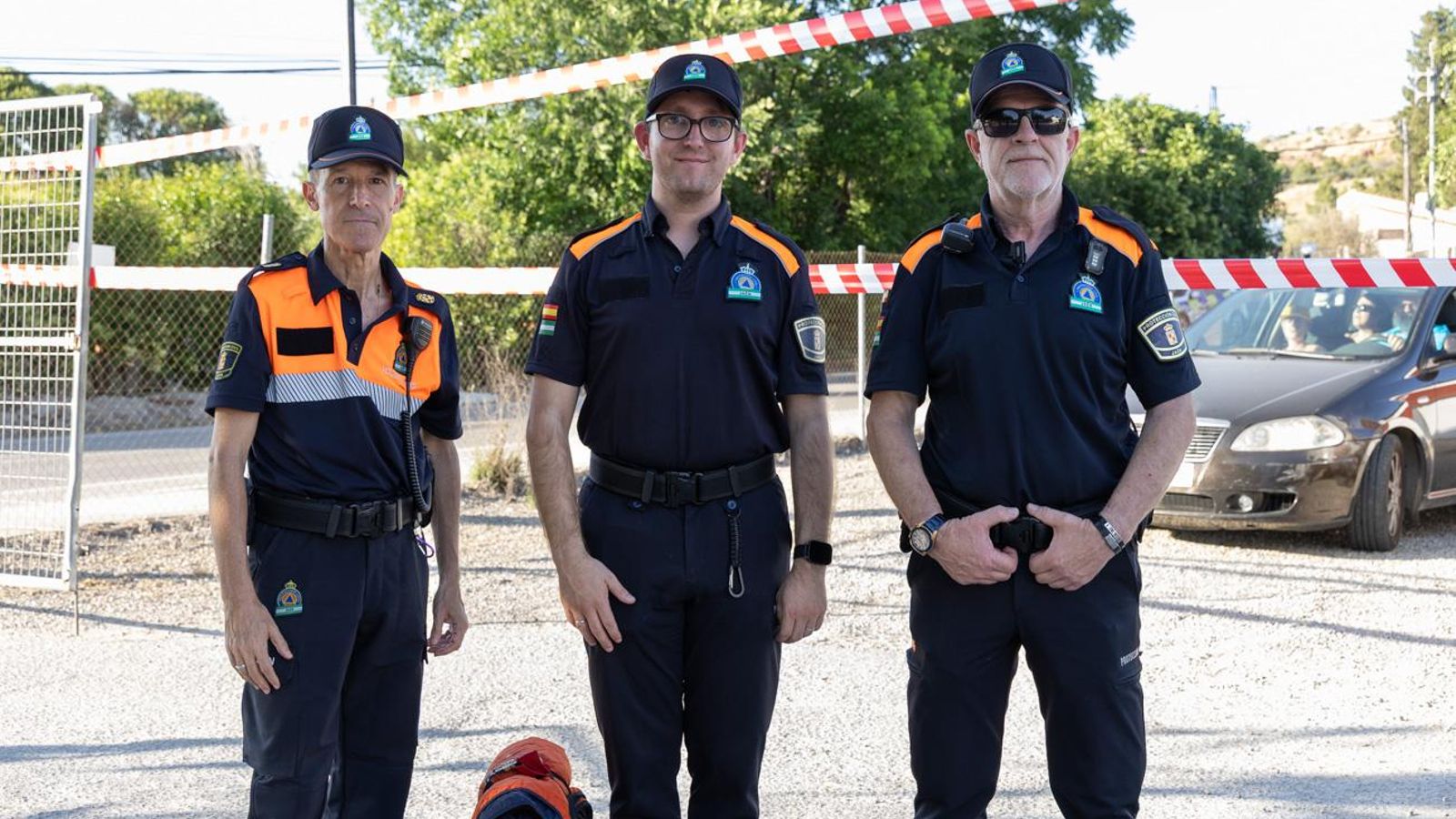 Inauguración del nuevo carril peatonal de la zona residencial Puente Tablas