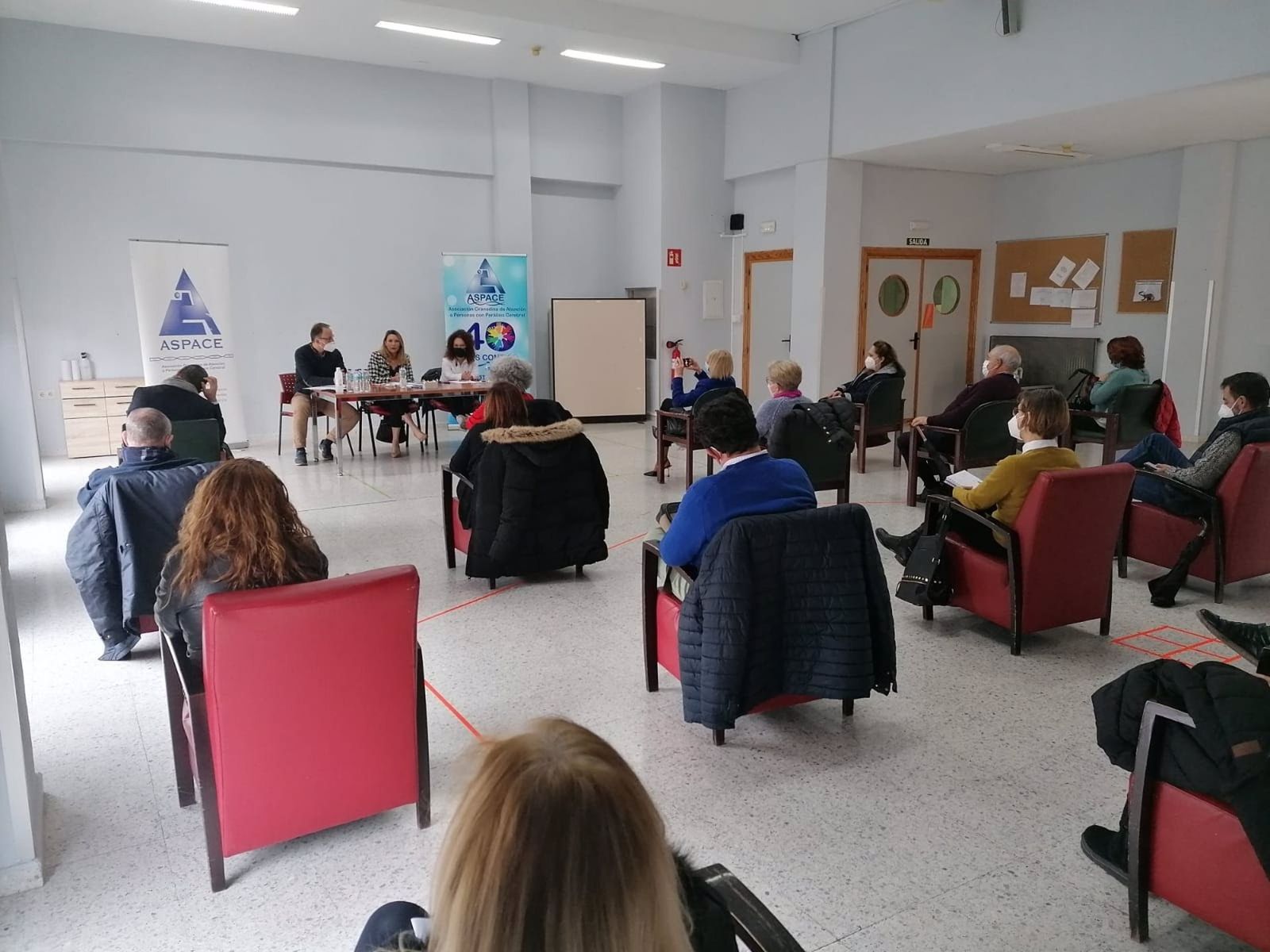 Reunión de Ciudadanos con los colectivos de discapacidad de Granada