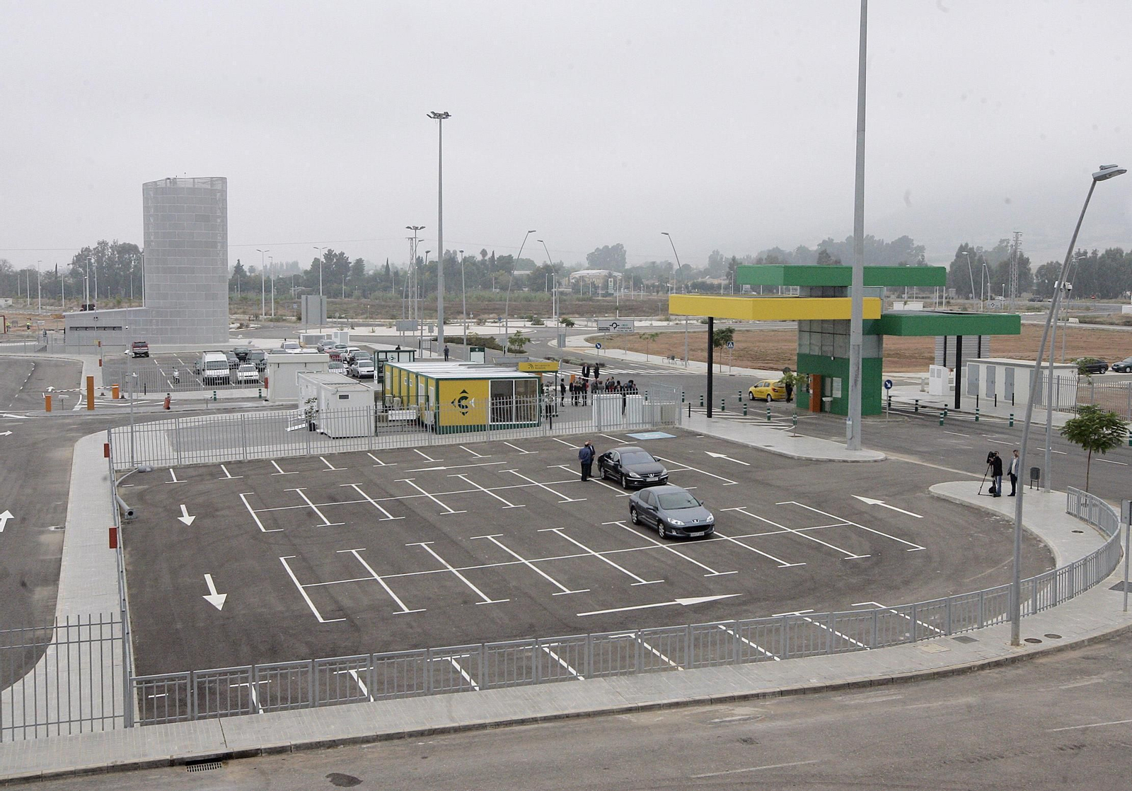 Vista panorámica de parte del Parque Logístico de Córdoba.