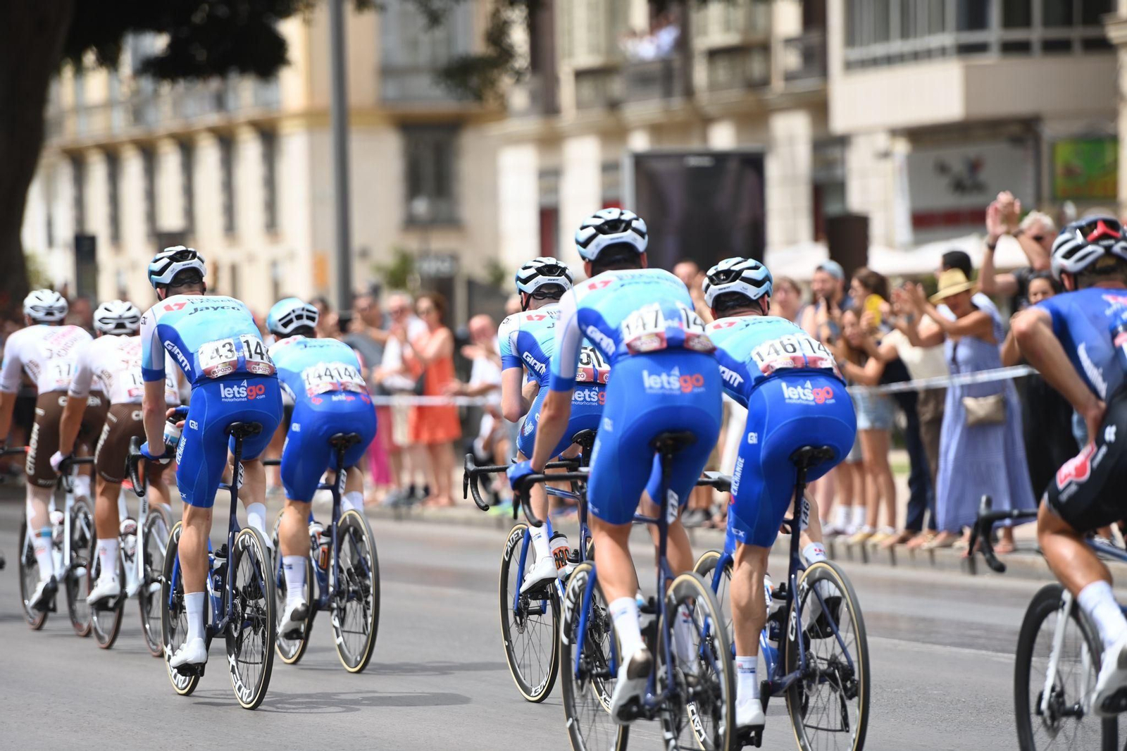 Las fotos de la Vuelta a España al paso por Málaga capital